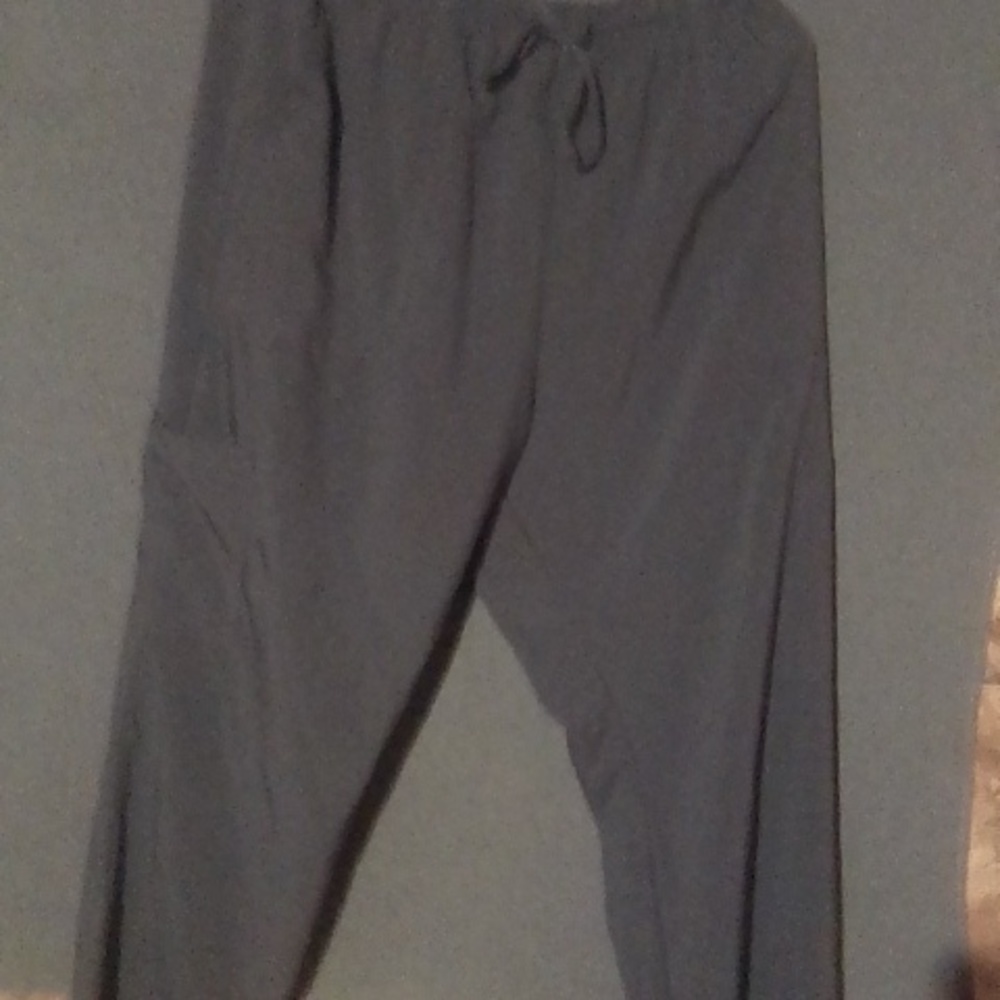 Gray scrub pants